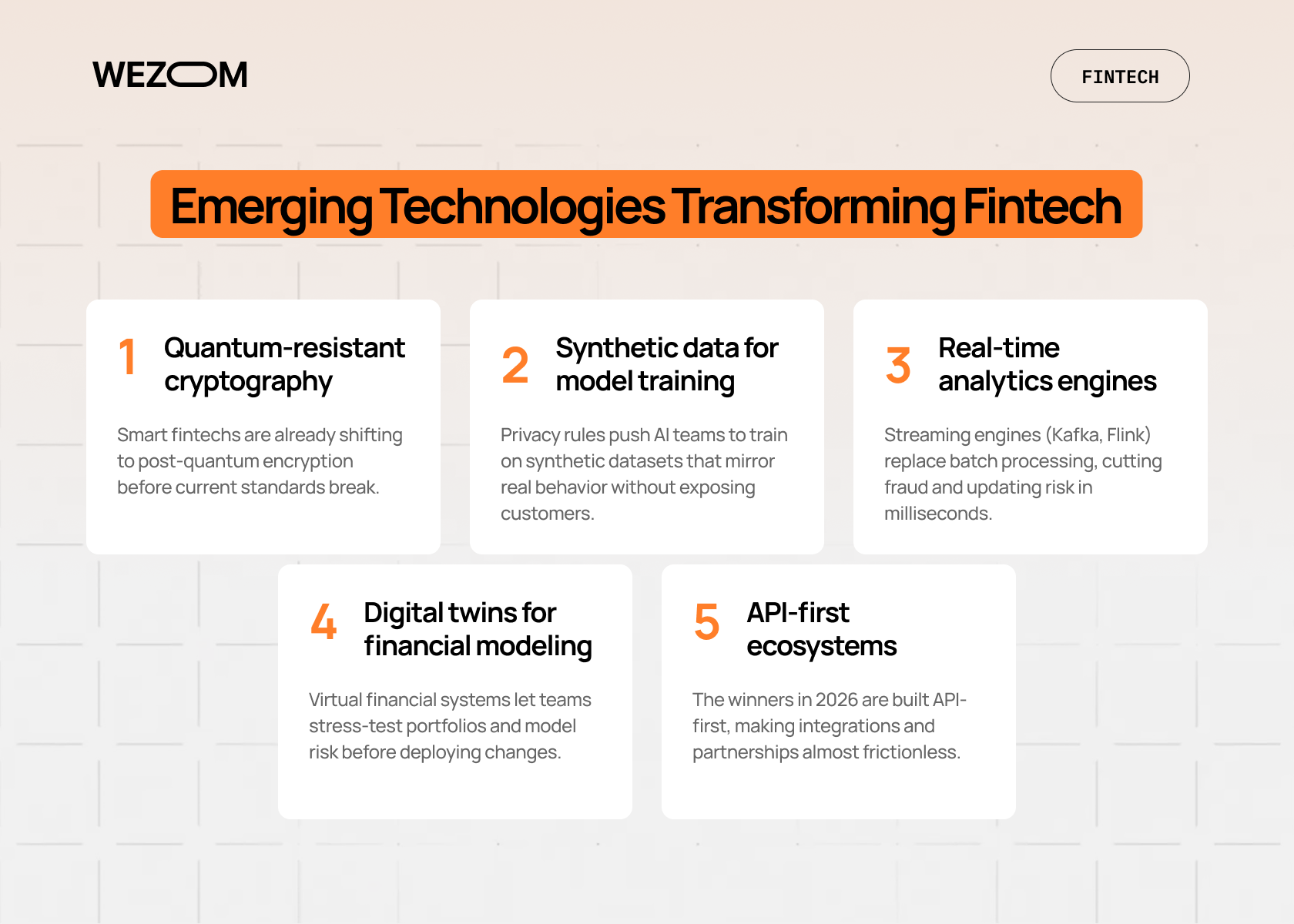 Emerging technologies in fintech including quantum-resistant cryptography, synthetic data, real-time analytics and API-first ecosystems transforming fintech innovation. Emerging technologies in fintech including quantum-resistant cryptography, synthetic data, real-time analytics and API-first ecosystems transforming fintech innovation.